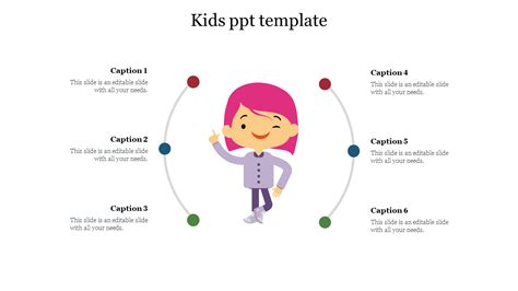 Alluring Kids Ppt Template For Powerpoint Presentation