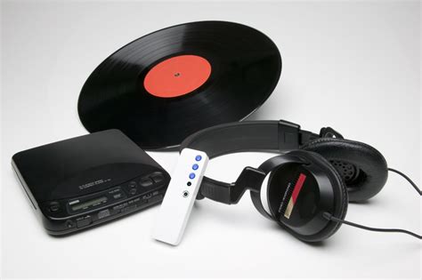 Headphones Cd Player And Record Free Photo Download Freeimages