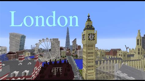 London England Minecraft Youtube