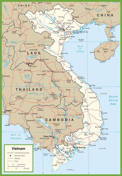 Vietnam road map