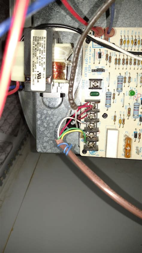 I purchased a new programmable thermostat. New Thermostat Wiring | DIY Forums