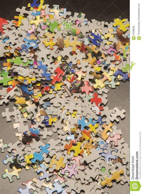 664 puzzle piece shape icons. Puzzle Pieces With Different Shapes And Colors Stock Photo ...