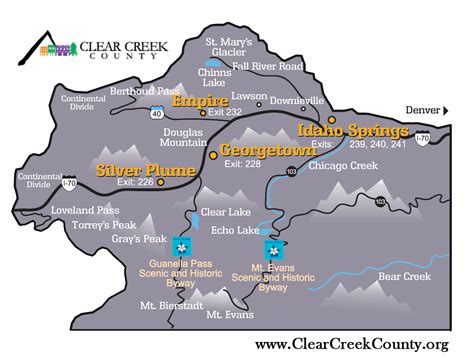 Download Maps Clear Creek County Tourism Bureau