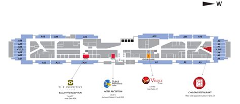 Dubai Airport Floor Plan