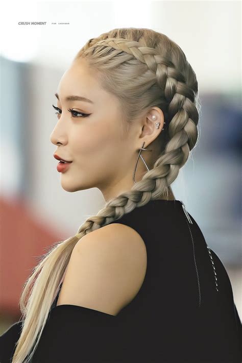 Female Idols Who Look Super Cute And Stylish With Their Hair Up In Braids Koreaboo