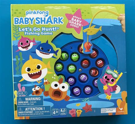 Pinkfong Baby Shark Lets Go Hunt Fishing Game Plays Baby Shark Song
