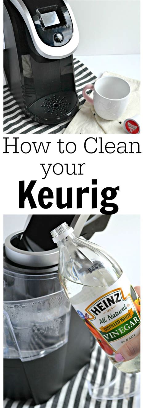 Easy Way To Clean A Keurig Coffee Maker House Cleaning Tips Cleaning