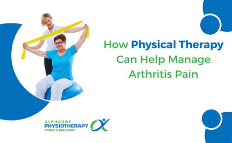 How Physical Therapy Can Help Manage Arthritis Pain