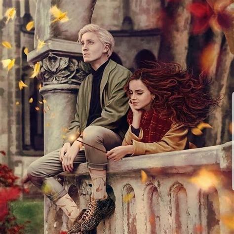 Found This Cool Painting Of Hermione And Draco On Instagram Dramione