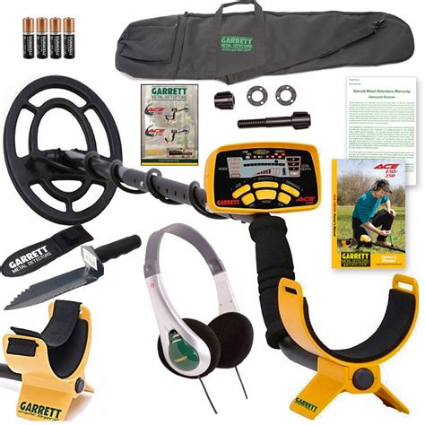 Garrett Ace 250 Metal Detector Package W Digger Headphones Dvd And