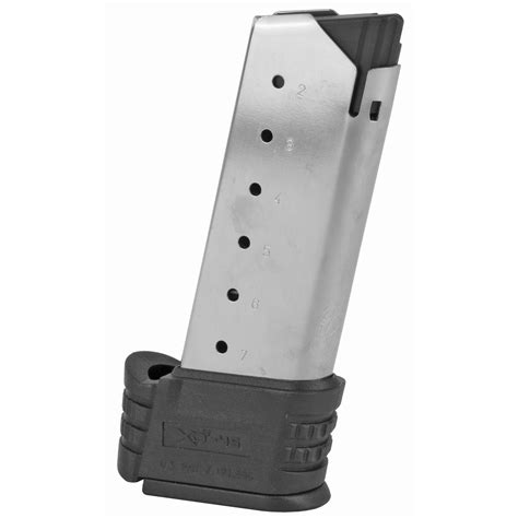 Springfield Xds 45 Acp Magazine 7 Rounds Silver