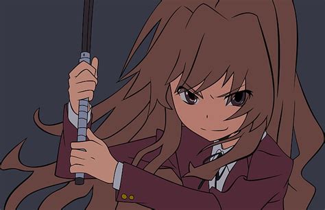 Hd Wallpaper Aisaka Taiga Toradora Anime Girls Representation No