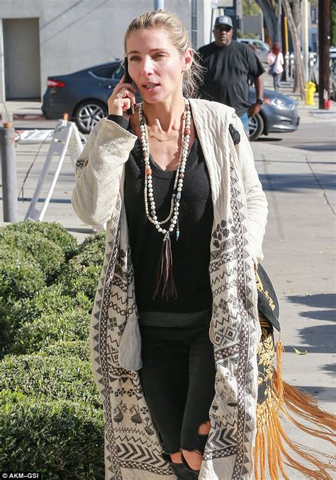 Make Up Free Elsa Pataky Has Lunch With A Friend In West Hollywood