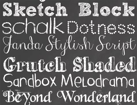 Chalkboard Font Free Download