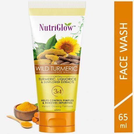 Nutriglow Wild Turmeric Face Wash Nutriglow Cosmetics