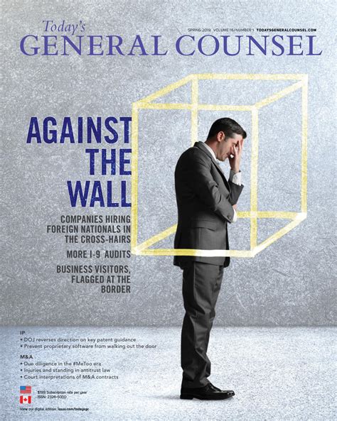 Todays General Counsel Spring 2019 By Todays General Counsel Issuu