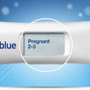 How the clearblue pregnancy test with weeks indicator results relate to clinical care. Clearblue Pregnancy Test - Digital with Weeks Indicator ...
