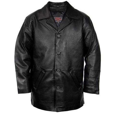 4.1 out of 5 stars 143. Lucky Leather 960C Men's Black Cowhide Leather Car Coat
