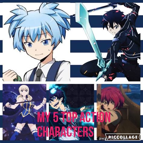My Top 5 Favorite Action Anime Characters Anime Amino