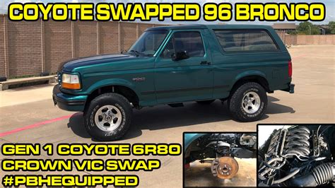 Farm Truck Racing Pumps Out A Coyote Swapped 96 Bronco Power By The Hour