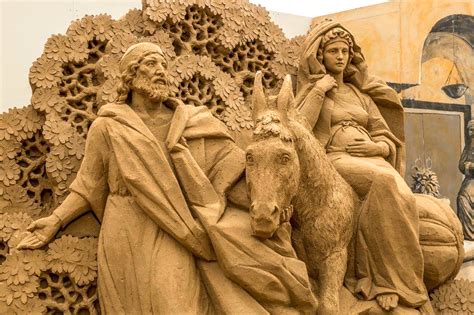 Sand Nativity Scene To Display In St Peters Square