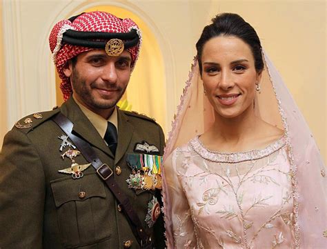 Prince Hamzah And His Wife Princess Basma Looking Very Happy As They