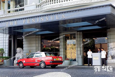 The Peninsula Hotel Salisbury Road Hong Kong China Stock Photo