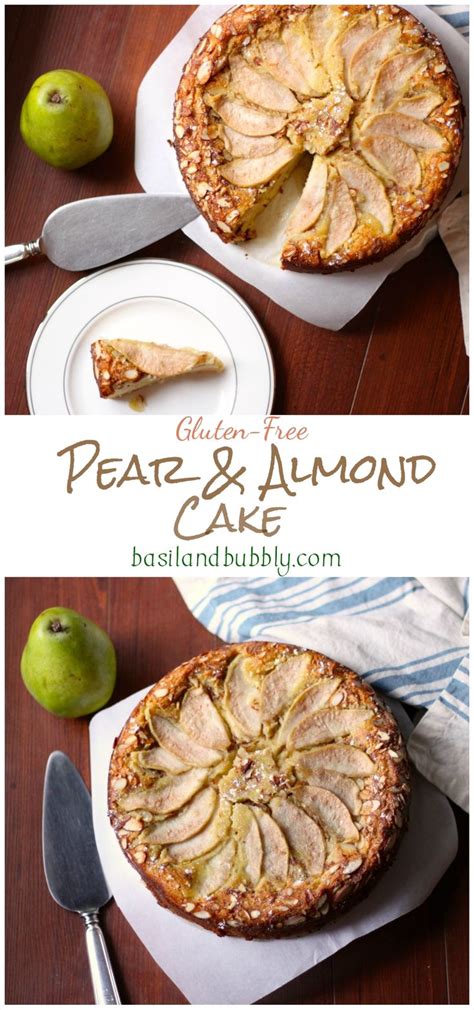 Gluten Free Almond Flour Cake With Pears Recipe Pear And Almond