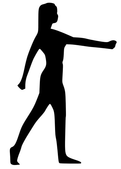 Fitness Woman Silhouette At Getdrawings Free Download