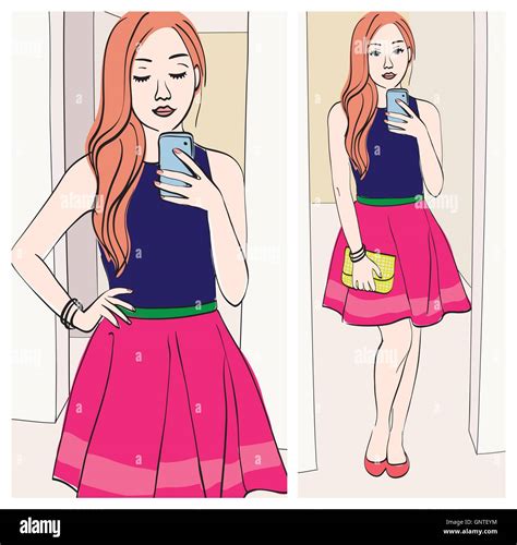 Redhead Mirror Selfie Telegraph