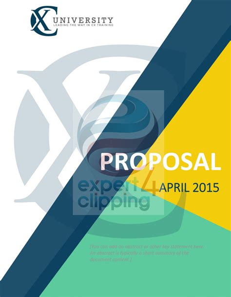 Proposal Cover Page Proposalforngos