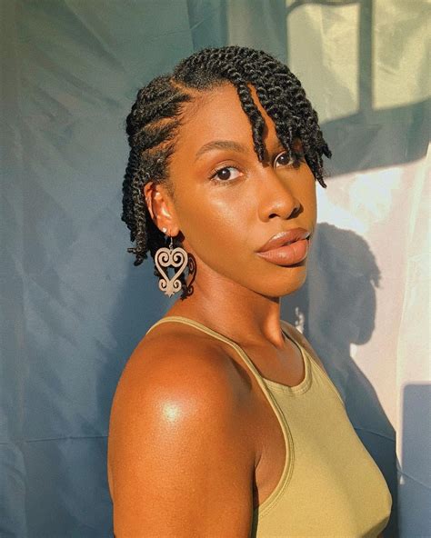 Flat Twist Styles On Natural Hair