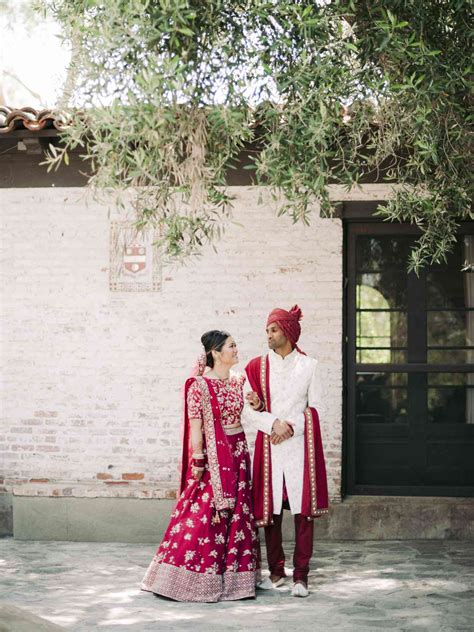 A Colorful Indian And Western Wedding In Simi Valley California