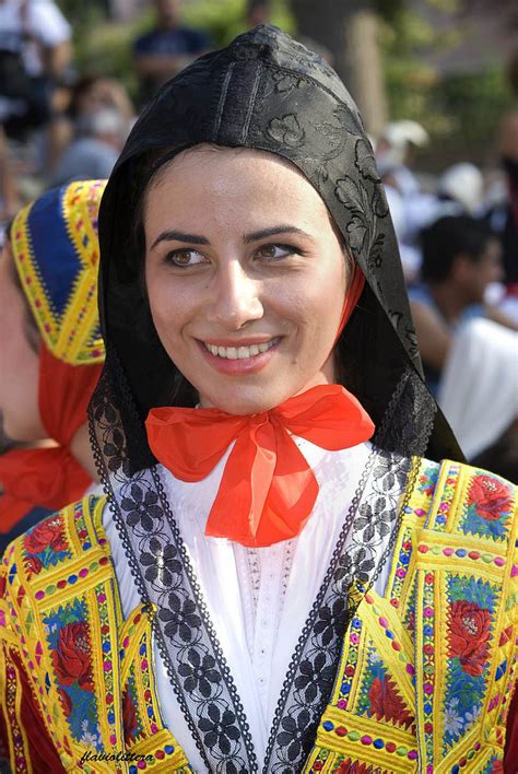 Sardinian Traditional Clothing Sardinian People