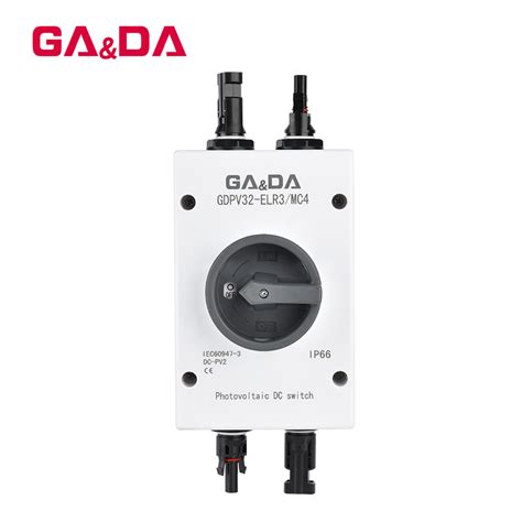 Gada Industrial Dc 1200v 32amp With Mc4 Connectors Waterproof Isolator