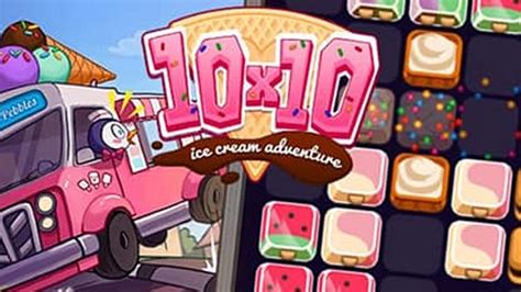 10x10 Ice Cream Adventure Juego Online Juega Ahora