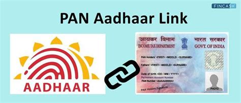 Link Pan Card To Aadhar E Filing E Pan Aadhar Status Online Last Date