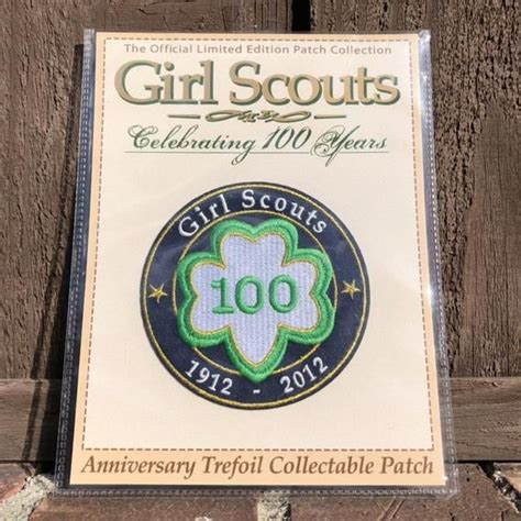 100th Anniversary Girl Scout First Class Rank Be Prepared Limited Edition Patch Badge Collector