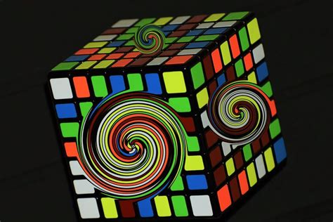 Rubiks Cube Artwork Cube