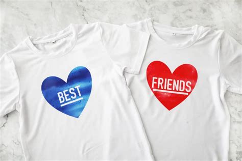 Best Friends T Shirts With Cricut Pretty Providence