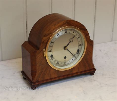 Antiques Atlas Walnut Westminster Chime Mantel Clock
