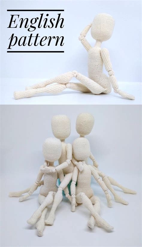 ball jointed amigurumi doll body handmade interior doll etsy in 2021 doll making tutorials