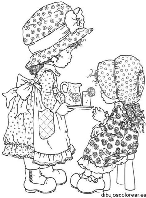 [Get 44+] Dibujos De Dos Ninas Jugando Para Colorear