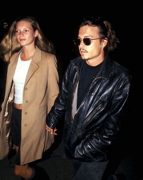 Kate Moss And Johnny Depp 1995 Fashion Fashion 90 Kate Moss Johnny Depp