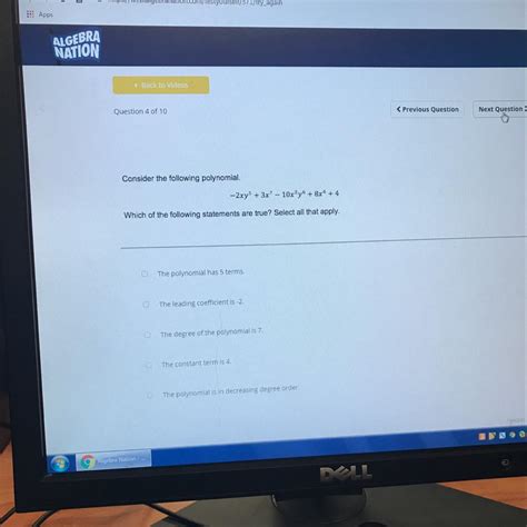 Which Statements Are True Select All That Apply