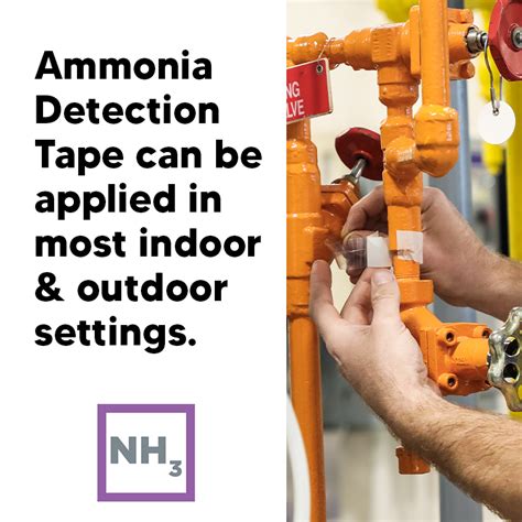 Ammonia Detection Tape