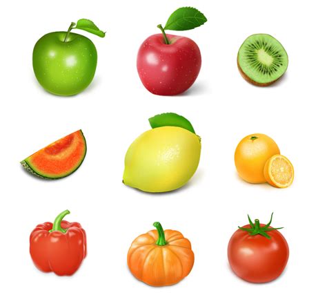 Fruits And Vegetables Png Transparent