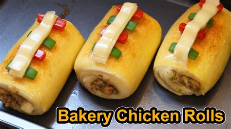Chicken Rolls Chicken Rolls Recipe Bakery Chicken Roll Recipe By