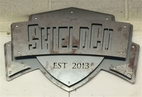 Custom Steel Signs — Shieldco