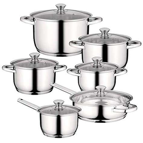 Buy Berghoff Essentials 1810 Stainless Steel Set Of 12pc Cookware